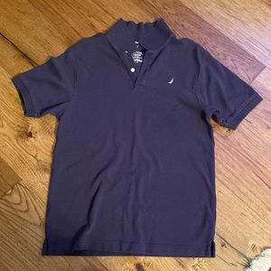Boys extra large - similar to mens small Nautica Polo Shirt. navy Blue